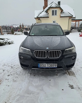 BMW X3 cena 14999 przebieg: 306000, rok produkcji 2011 z Suwałki małe 121